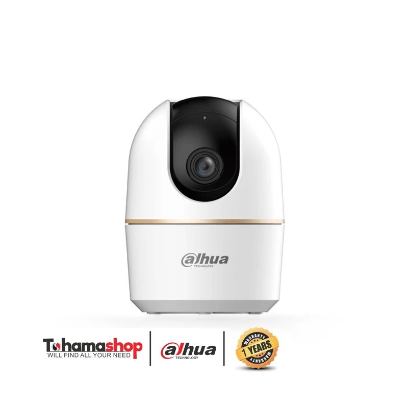 كاميرا داهو واي فاي داخلية بدقة 2 ميجابكسل، ثابتة البؤرة، مزودة بتقنية واي فاي، قابلة للتحريك والإمالة